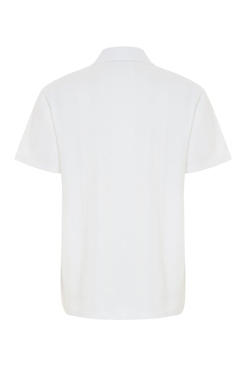  TEKSTÜRLÜ KISA KOLLU POLO YAKA T-SHIRT