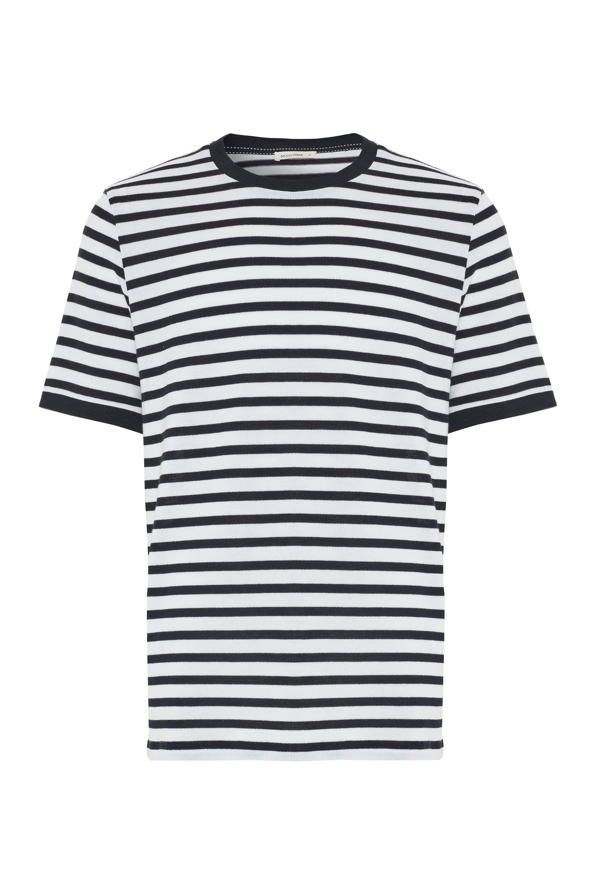 ÇİZGİLİ TRİKO KISA KOLLU KAZAK