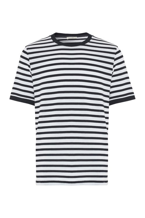 ÇİZGİLİ TRİKO KISA KOLLU KAZAK