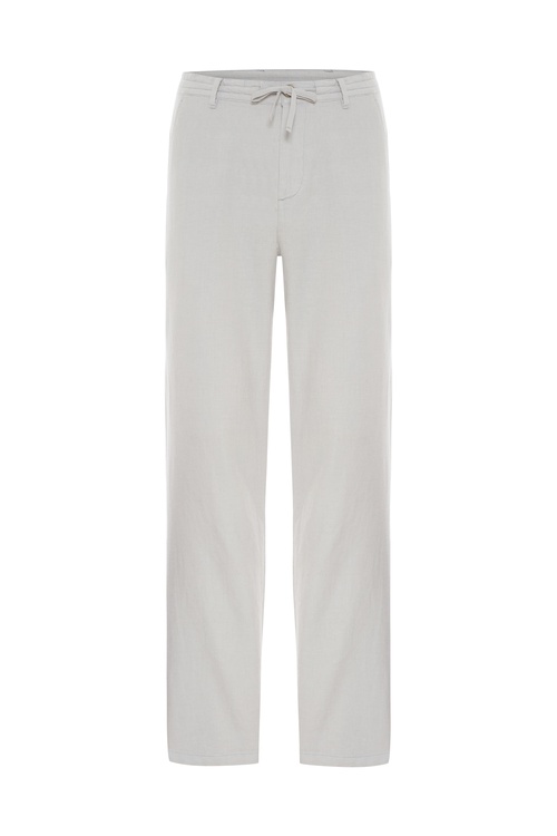  SLIM STRAIGHT FIT BELİ BAĞLAMALI PANTOLON