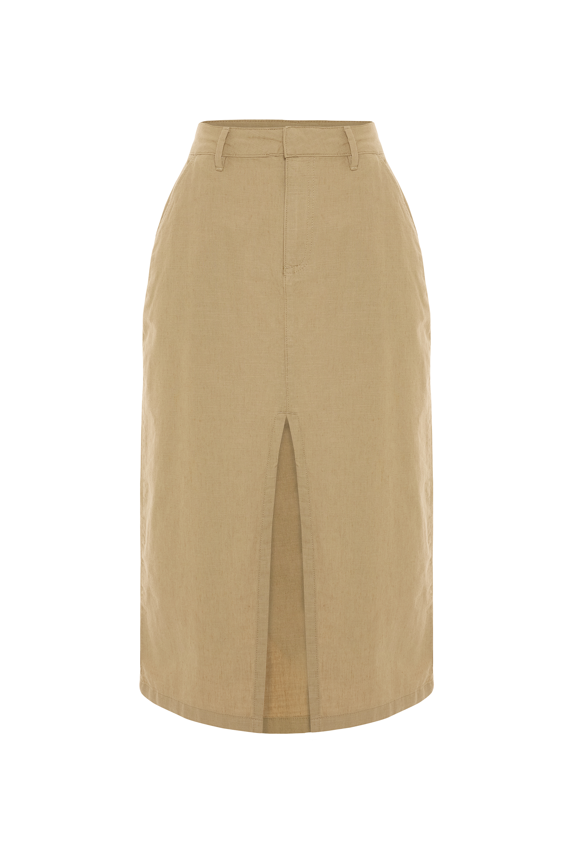 YIRTMAÇLI MİDİ ETEK