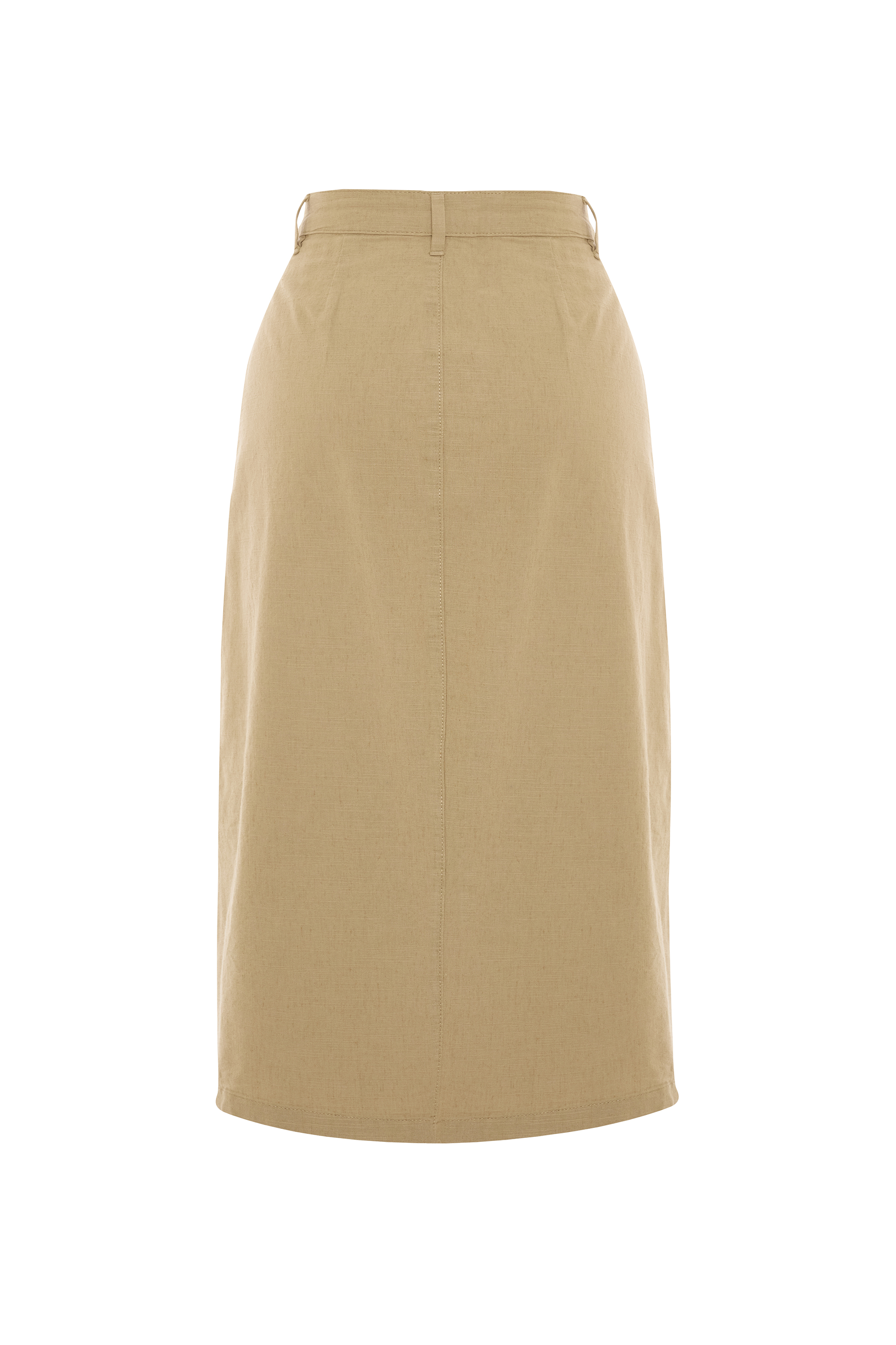 YIRTMAÇLI MİDİ ETEK