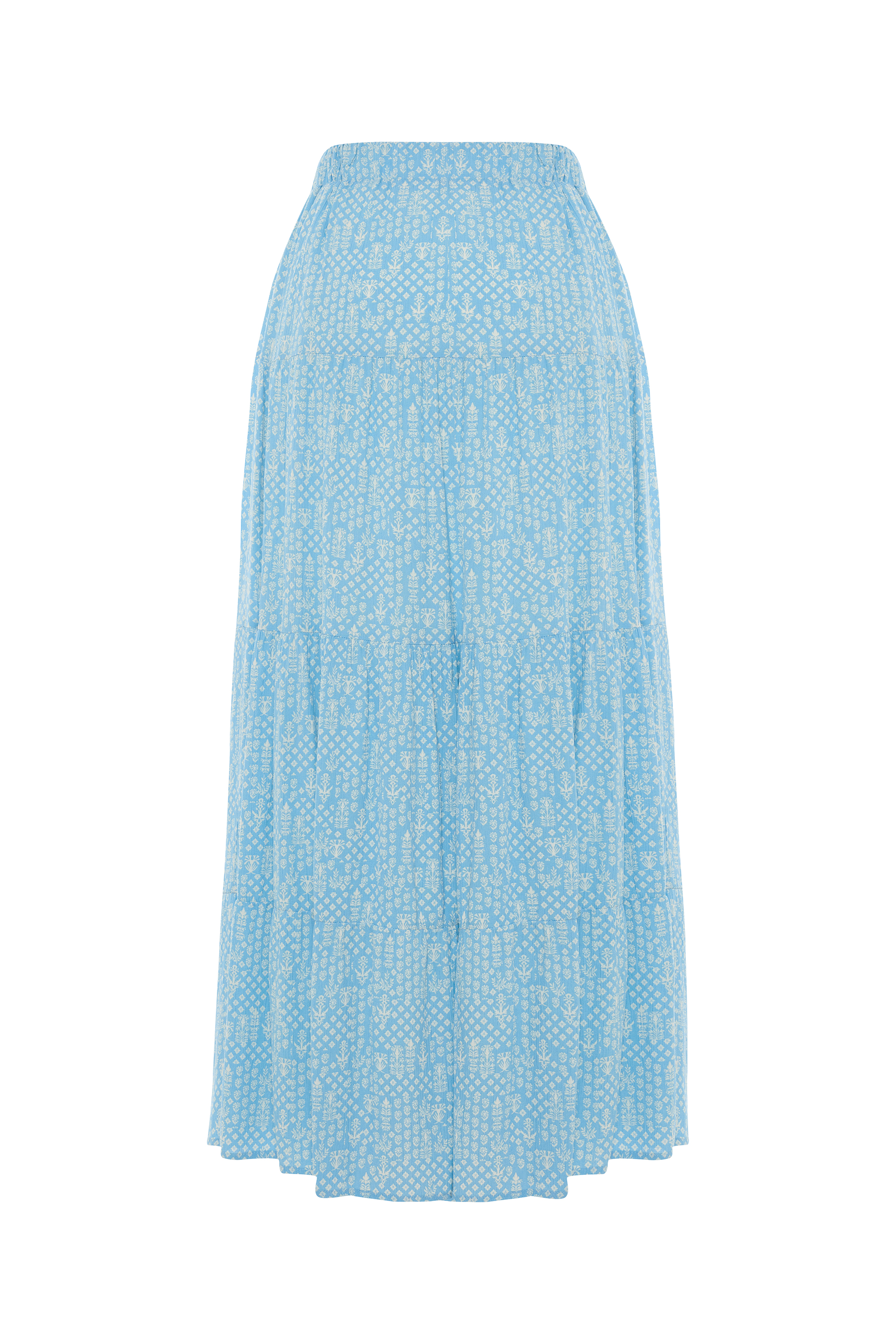 BASKILI KLOŞ UZUN ETEK