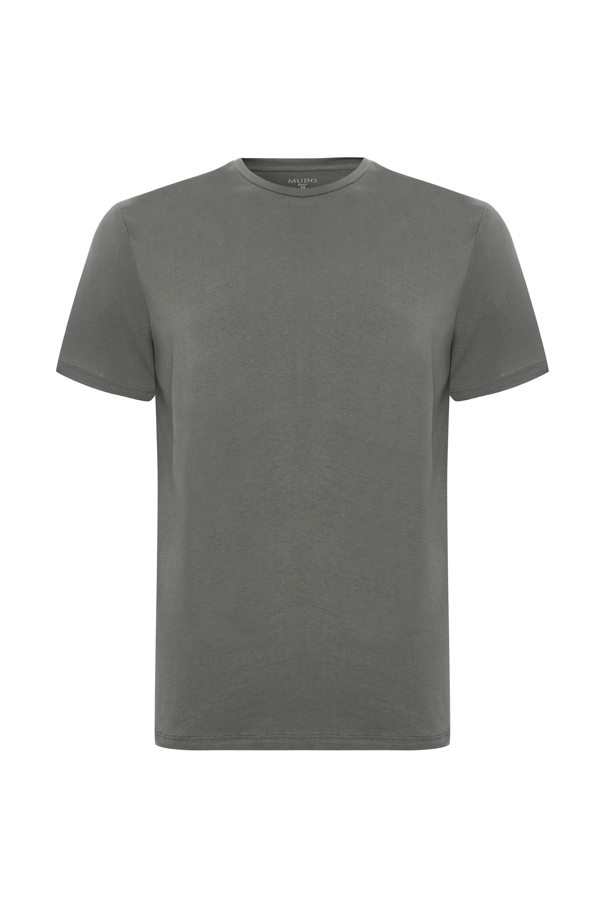 BİSİKLET YAKA KISA KOLLU T-SHIRT