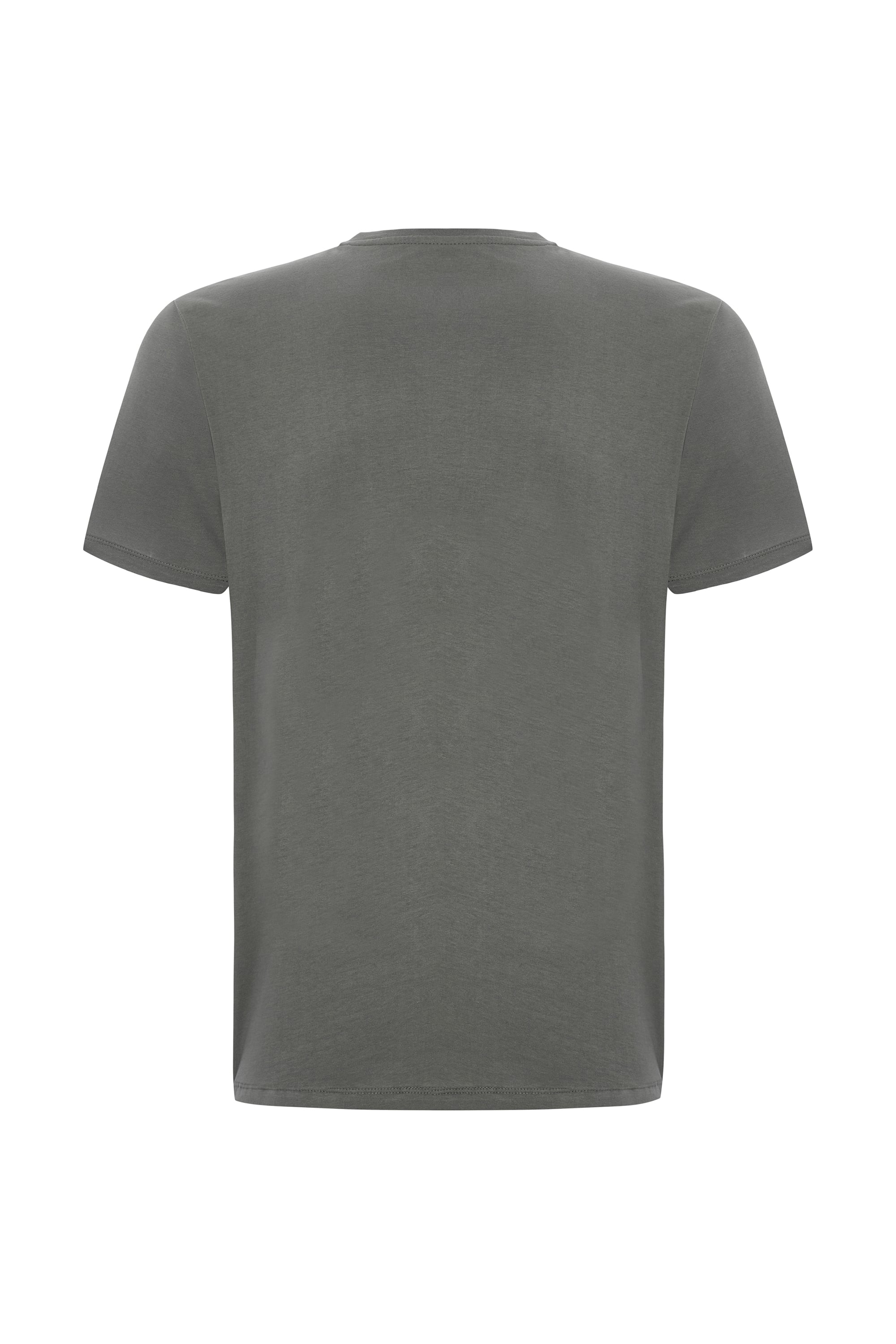 BİSİKLET YAKA KISA KOLLU T-SHIRT