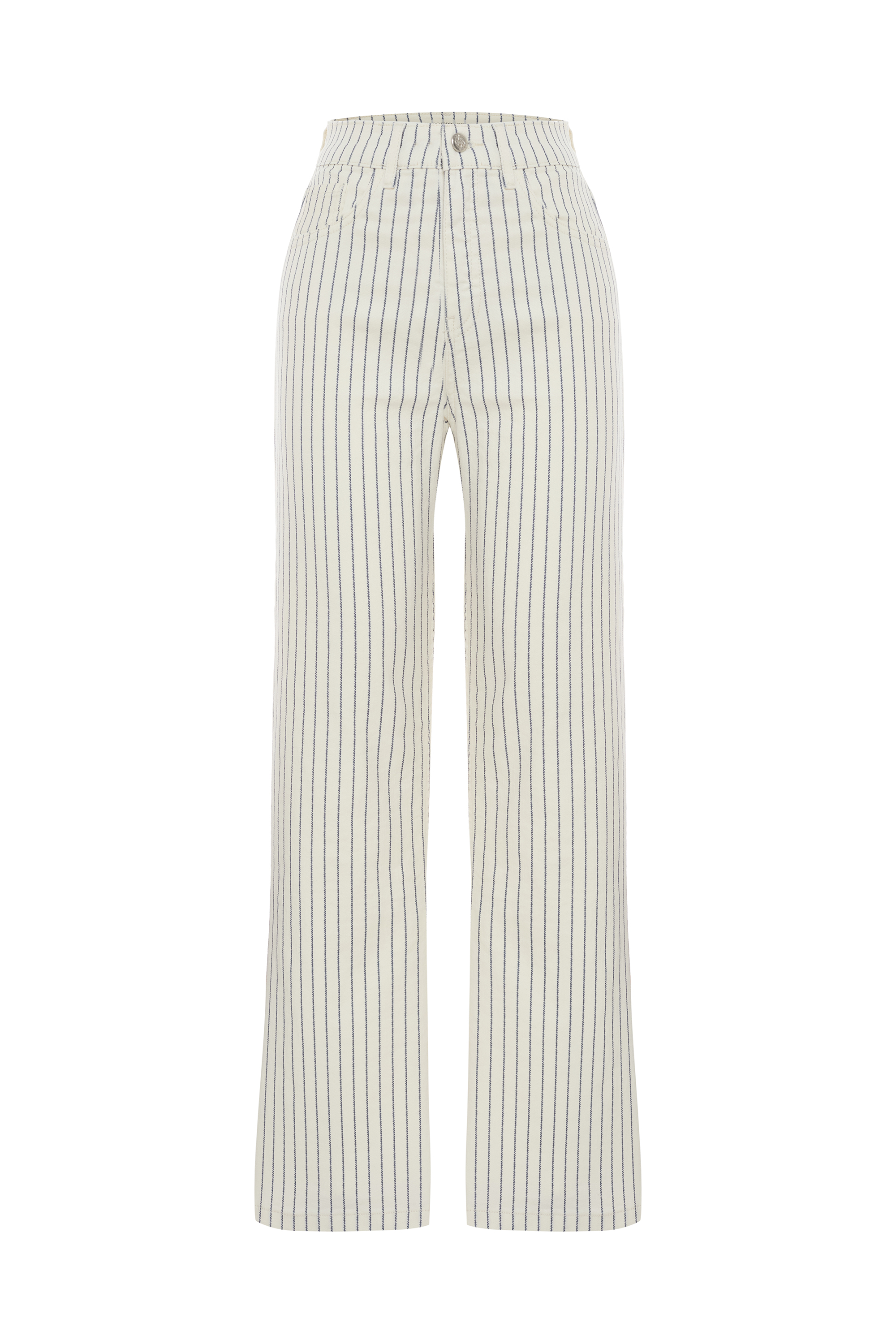 STRAIGHT FIT ÇİZGİLİ PANTOLON