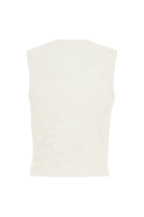  V YAKA FITTED TRİKO YELEK