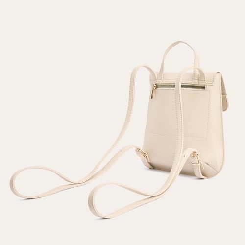  DERİ GÖRÜNÜMLÜ KAPAKLI SIRT ÇANTASI