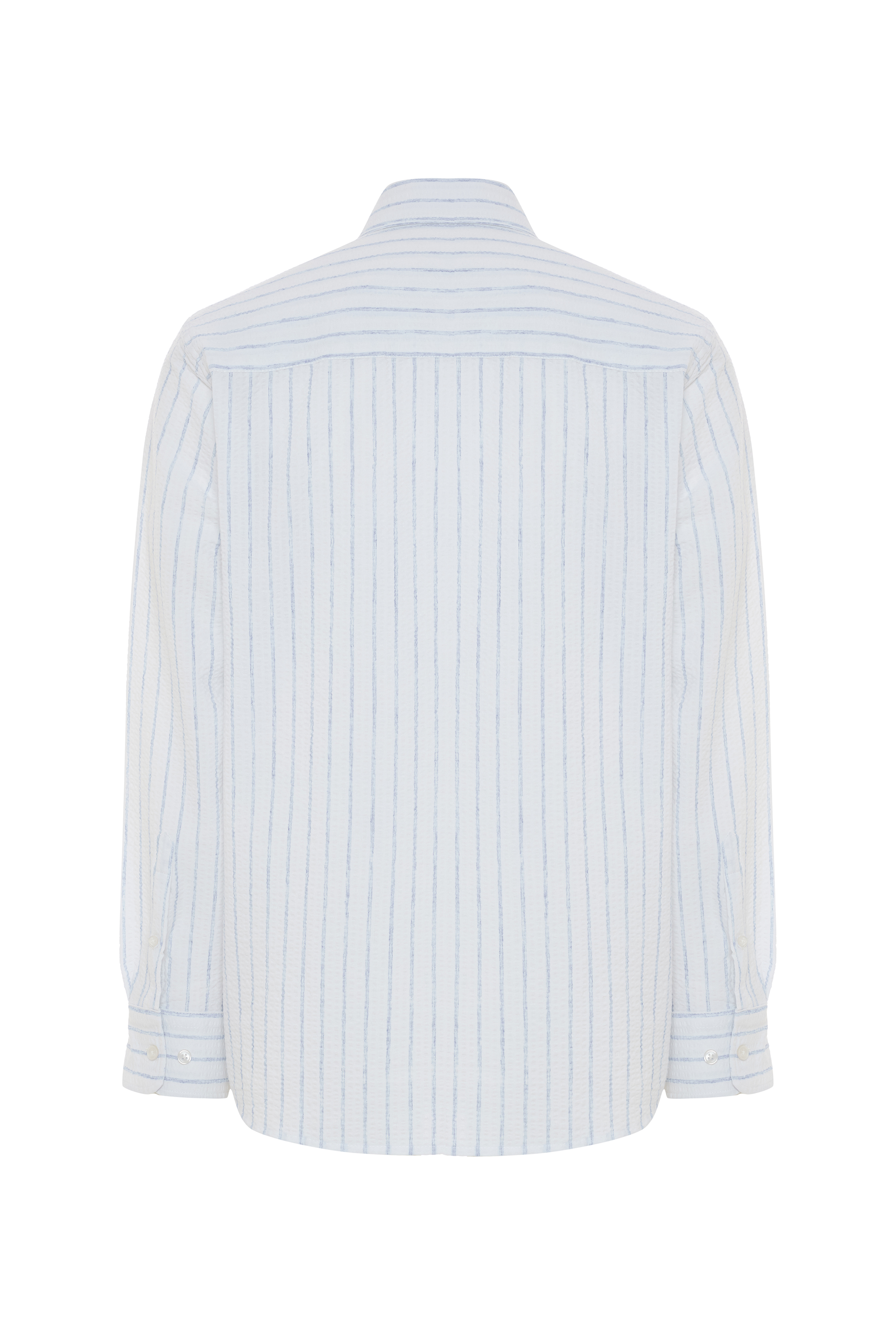 ÇİZGİLİ REGULAR FIT UZUN KOLLU GÖMLEK