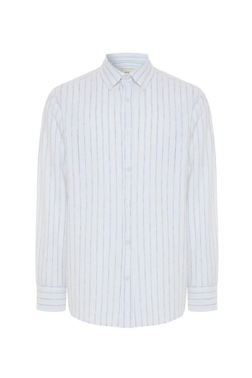  ÇİZGİLİ REGULAR FIT UZUN KOLLU GÖMLEK