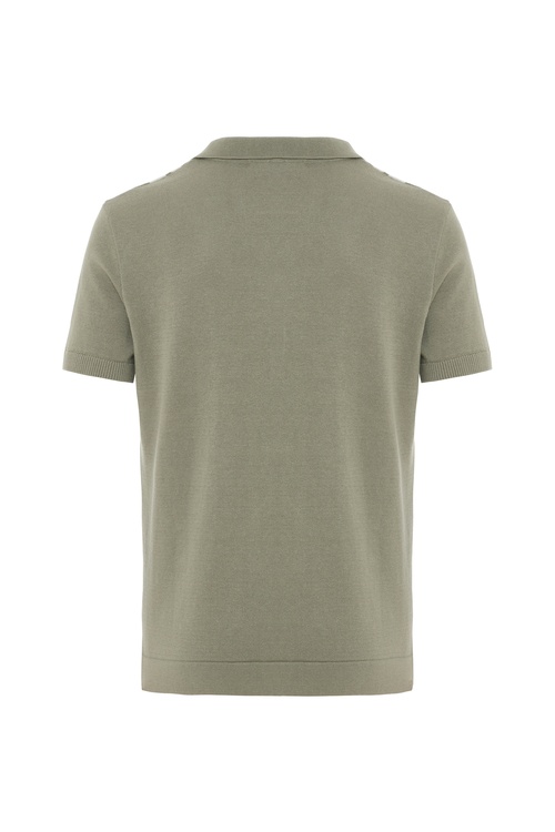  ÇİZGİLİ KISA KOLLU TRİKO GÖMLEK