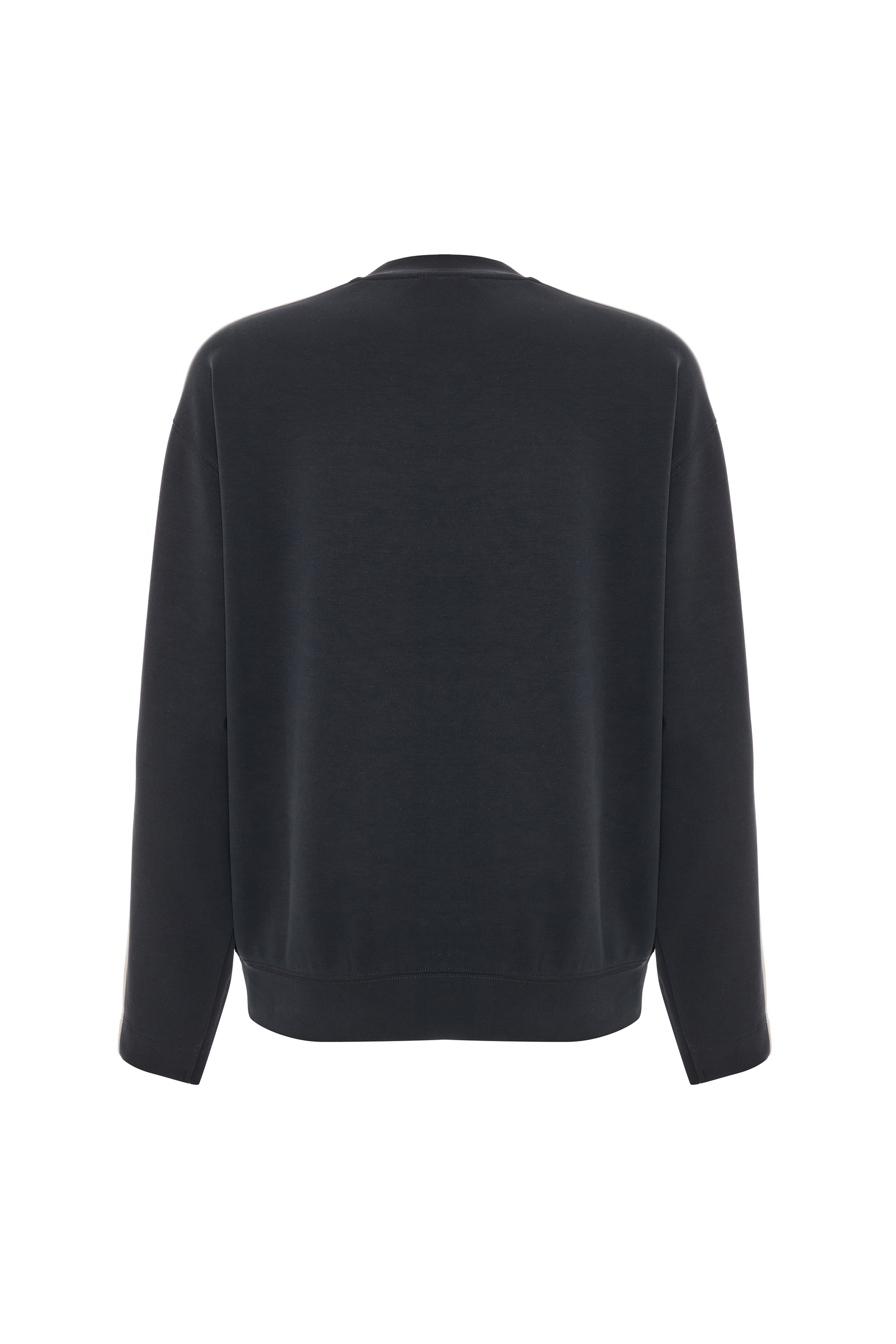 ŞERİT DETAYLI OVERSIZE MODAL SWEATSHIRT