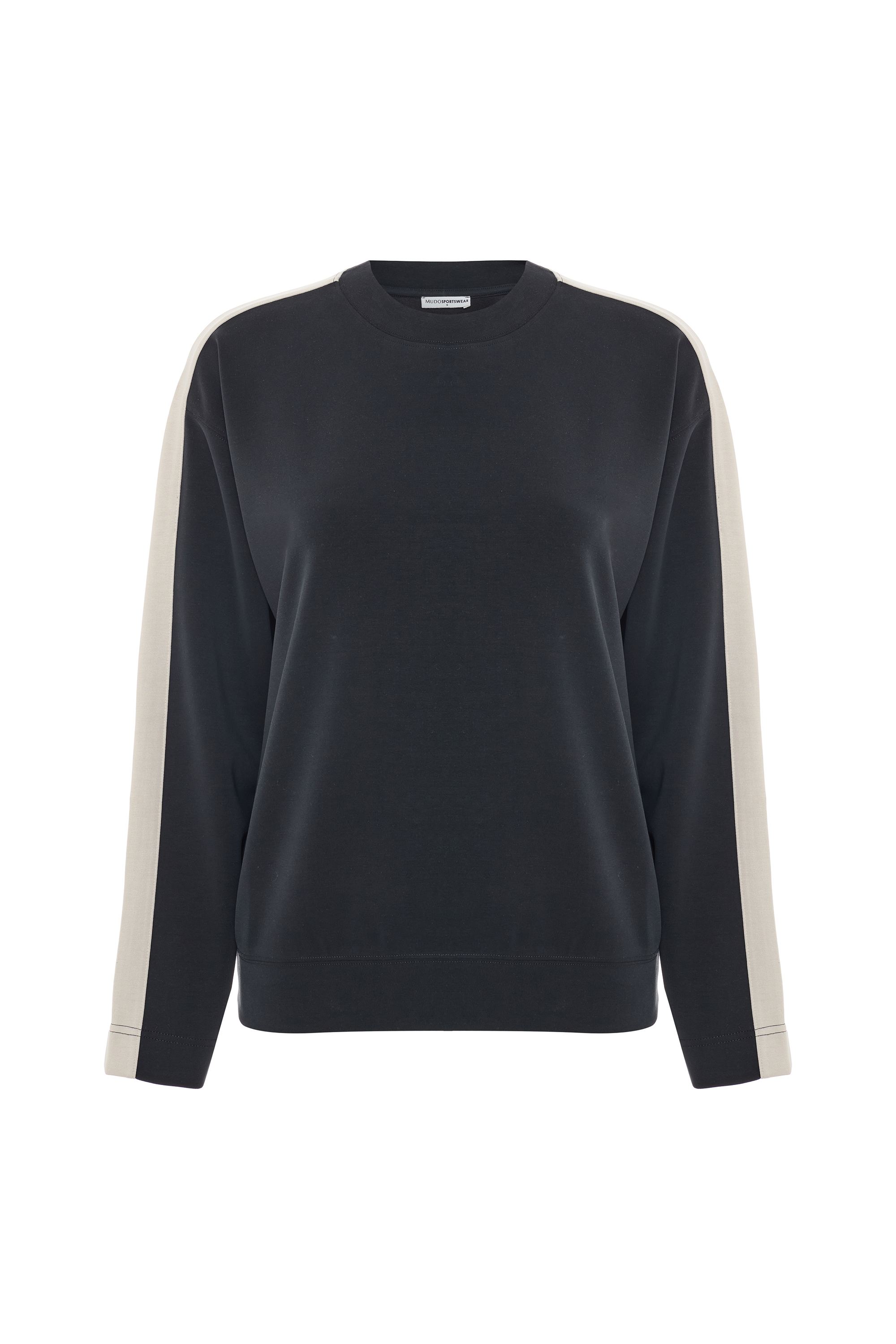 ŞERİT DETAYLI OVERSIZE MODAL SWEATSHIRT