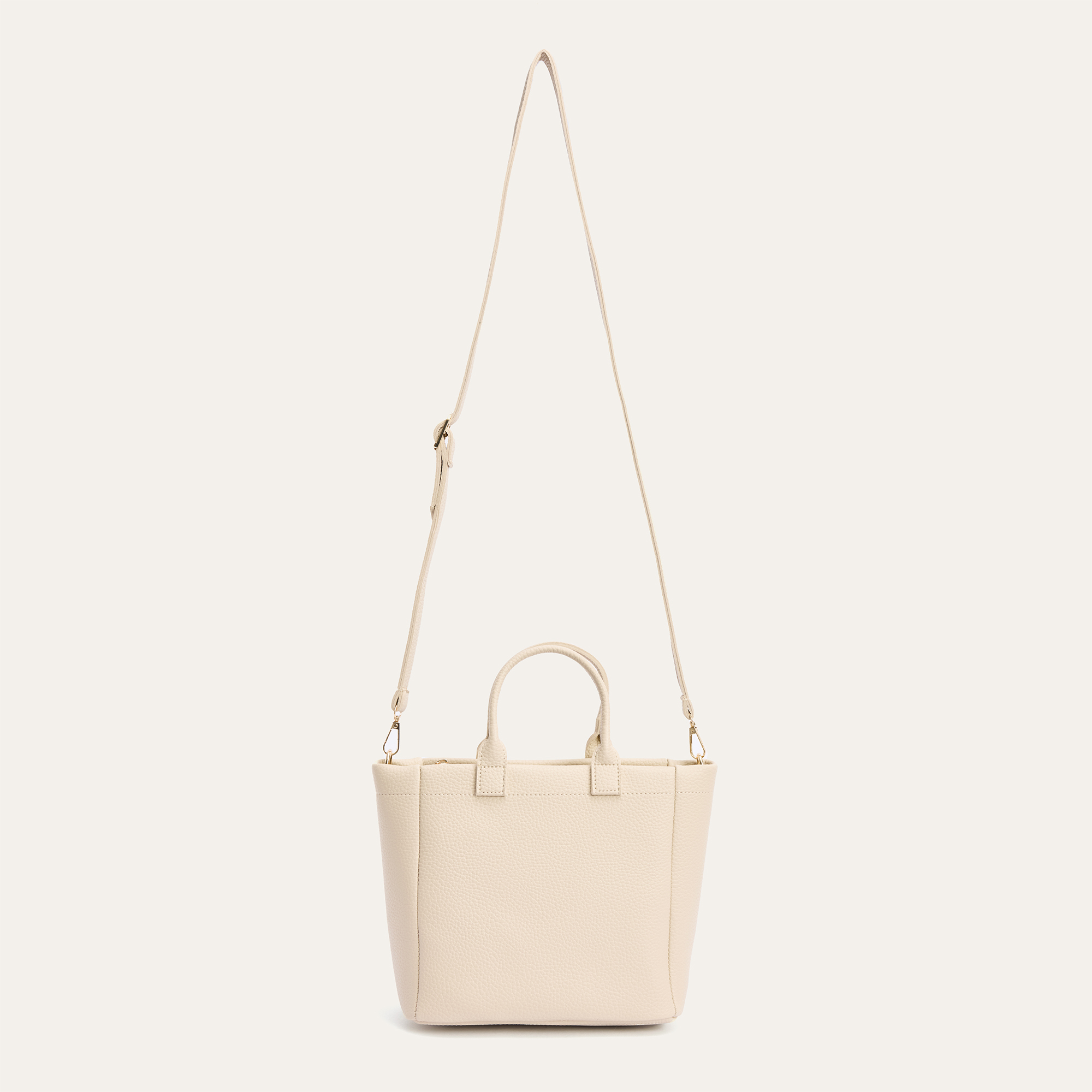 DERİ GÖRÜNÜMLÜ TOTE EL ÇANTASI