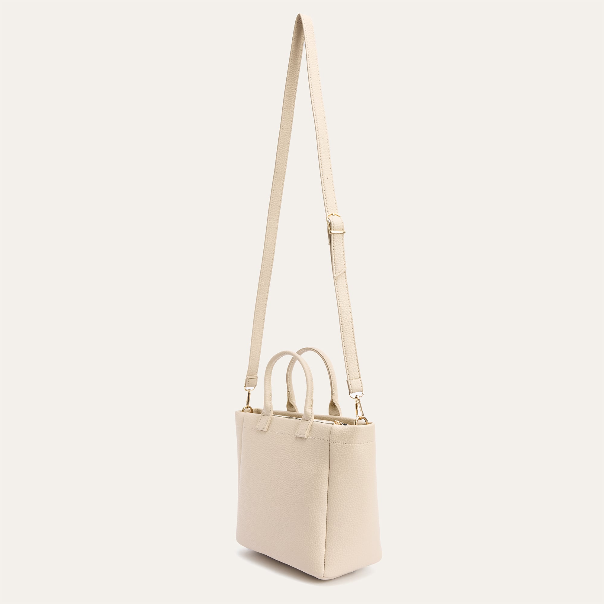 DERİ GÖRÜNÜMLÜ TOTE EL ÇANTASI