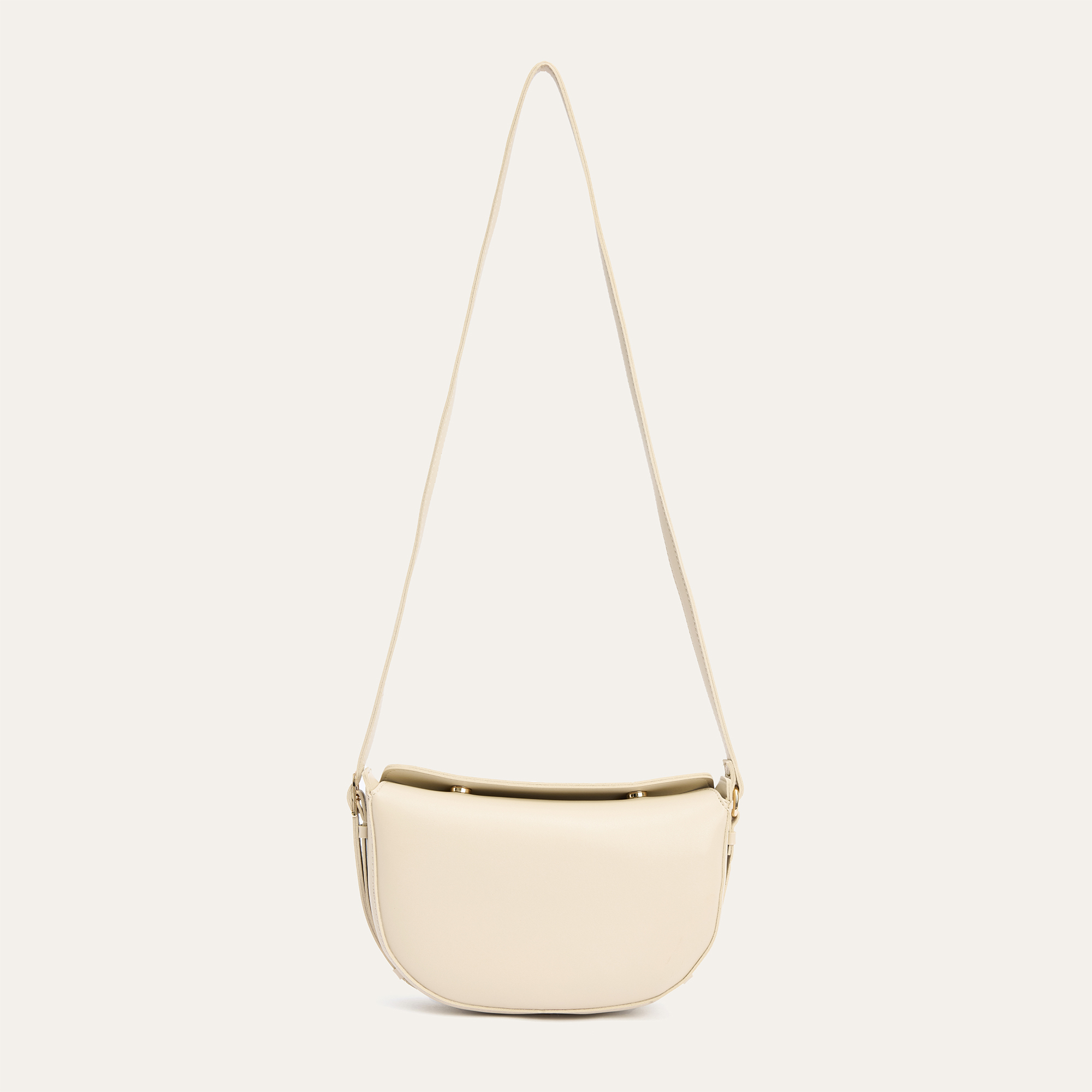 DERİ GÖRÜNÜMLÜ OMUZ ÇANTASI