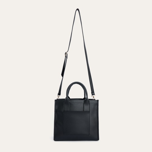  ASKILI DERİ GÖRÜNÜMLÜ EL ÇANTASI