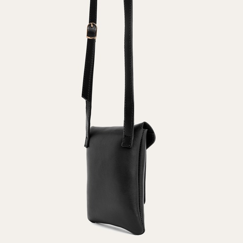  DERİ GÖRÜNÜMLÜ KAPAKLI TELEFON ÇANTASI