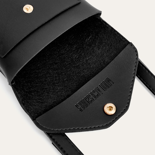  DERİ GÖRÜNÜMLÜ KAPAKLI TELEFON ÇANTASI