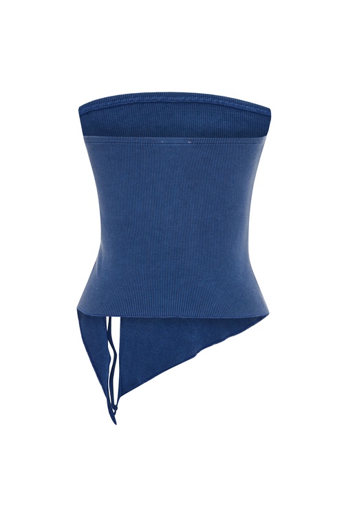  STRAPLEZ ASİMETRİK BLUZ