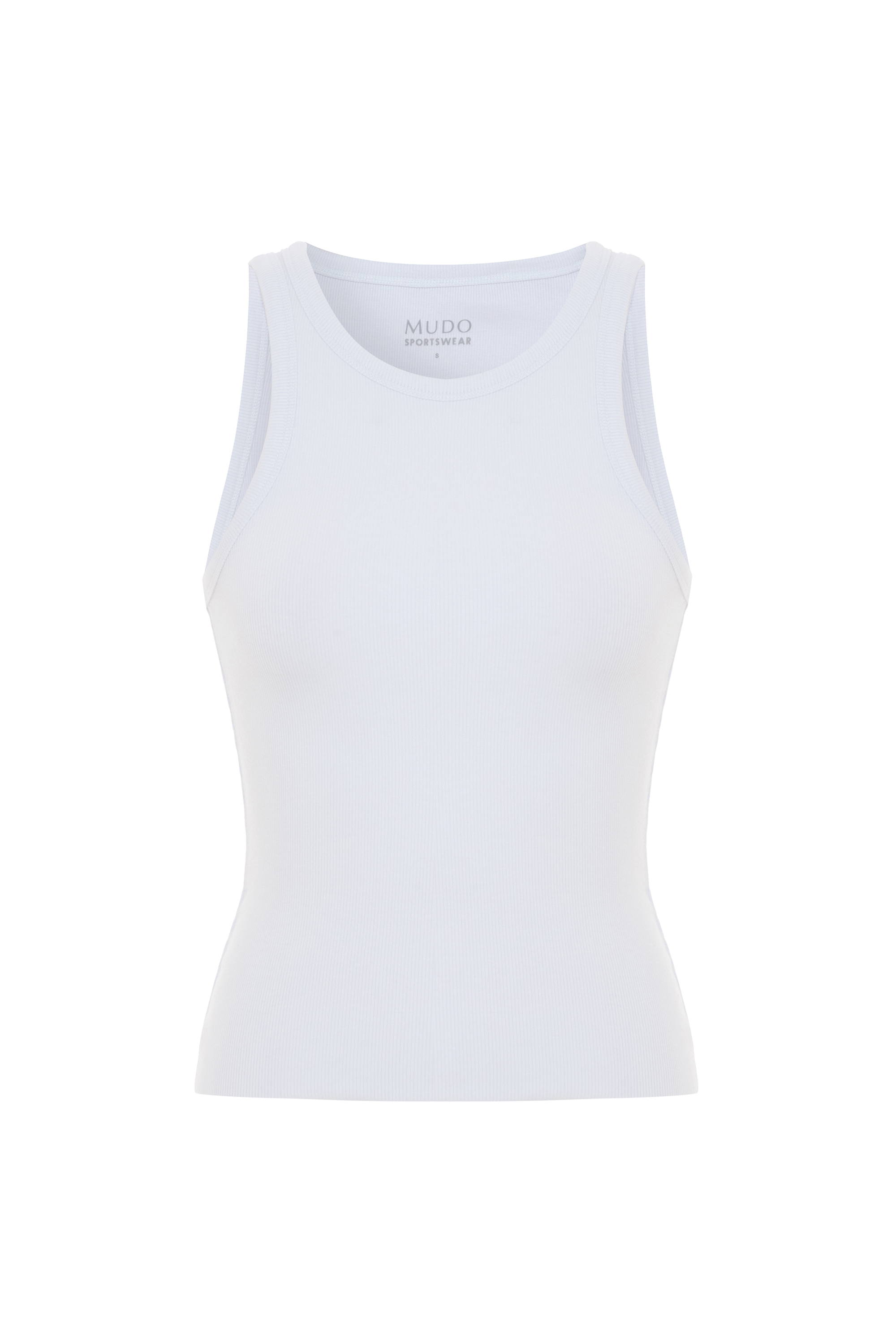 MODAL KARIŞIMLI BİSİKLET YAKA ATLET