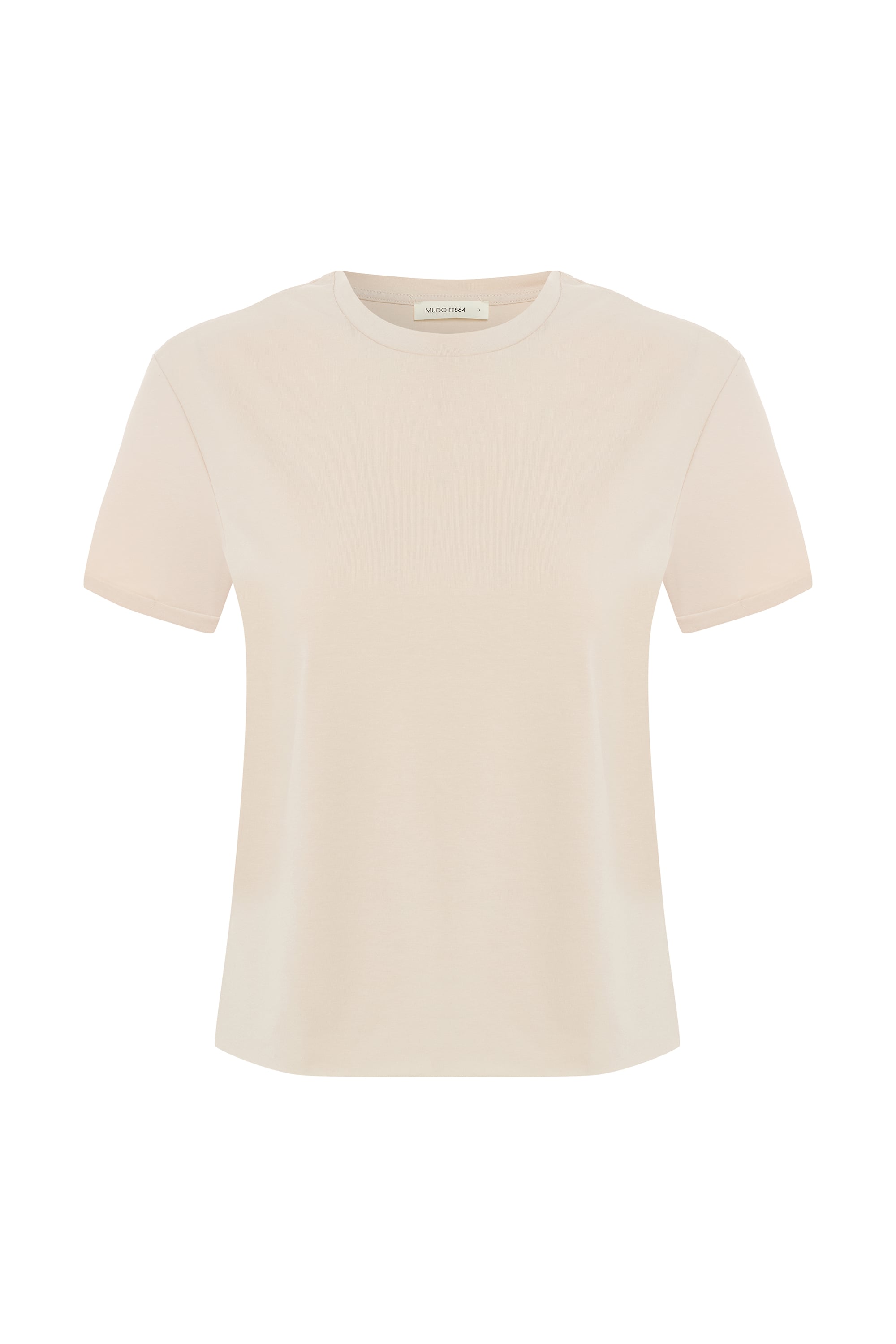 BİSİKLET YAKA KISA KOLLU T-SHIRT