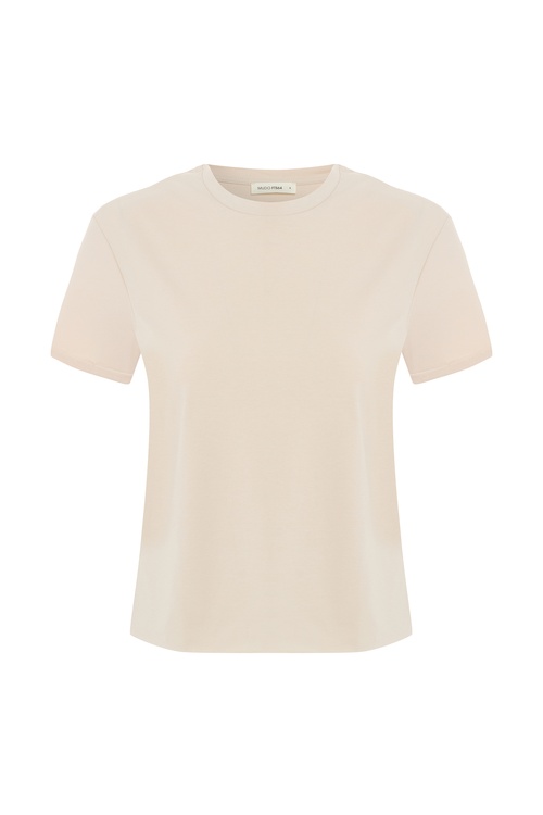  BİSİKLET YAKA KISA KOLLU T-SHIRT