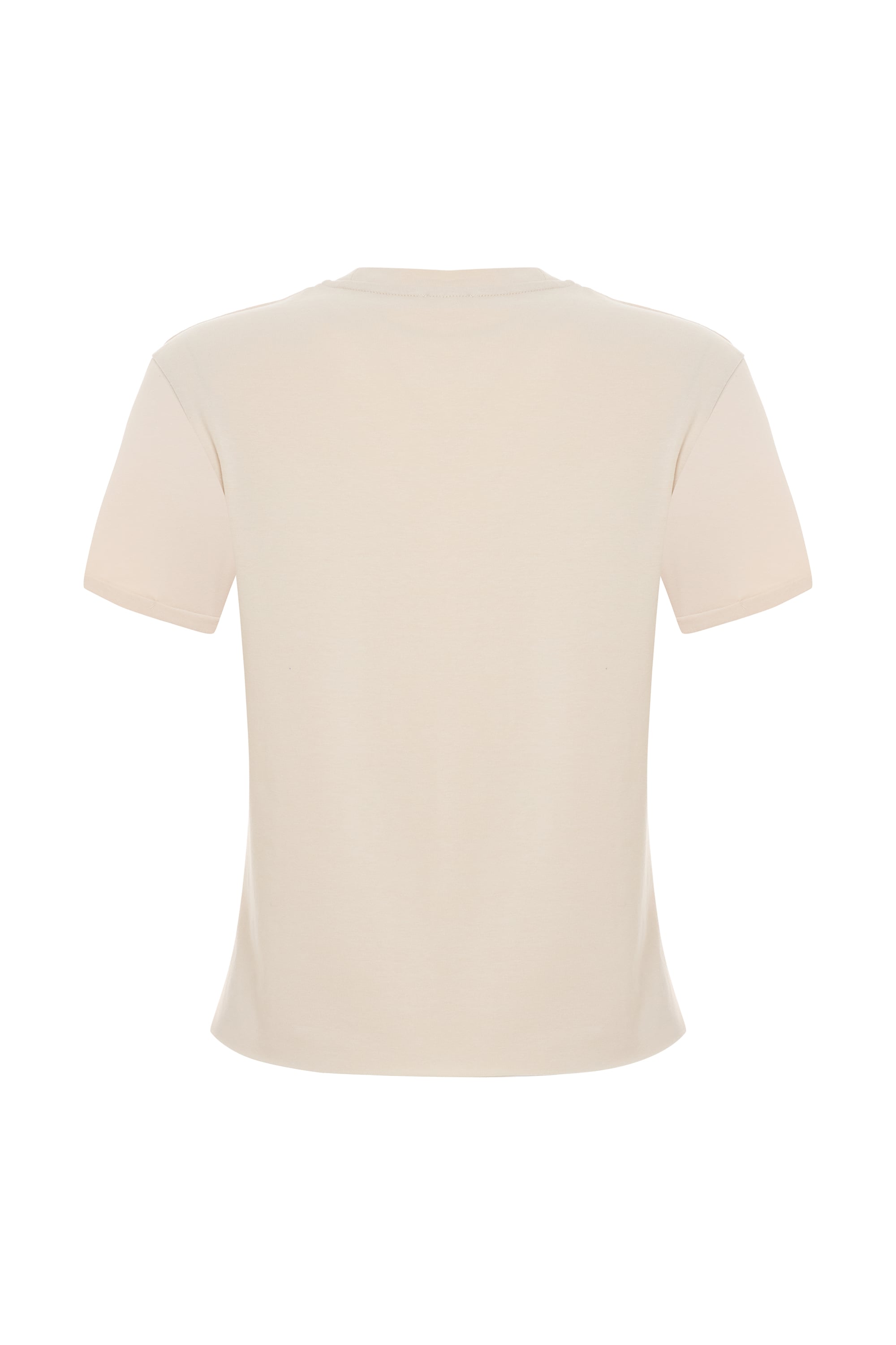 BİSİKLET YAKA KISA KOLLU T-SHIRT