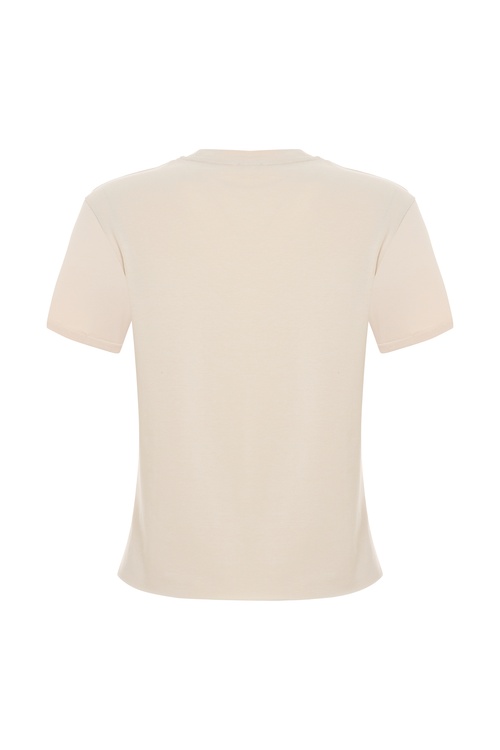  BİSİKLET YAKA KISA KOLLU T-SHIRT