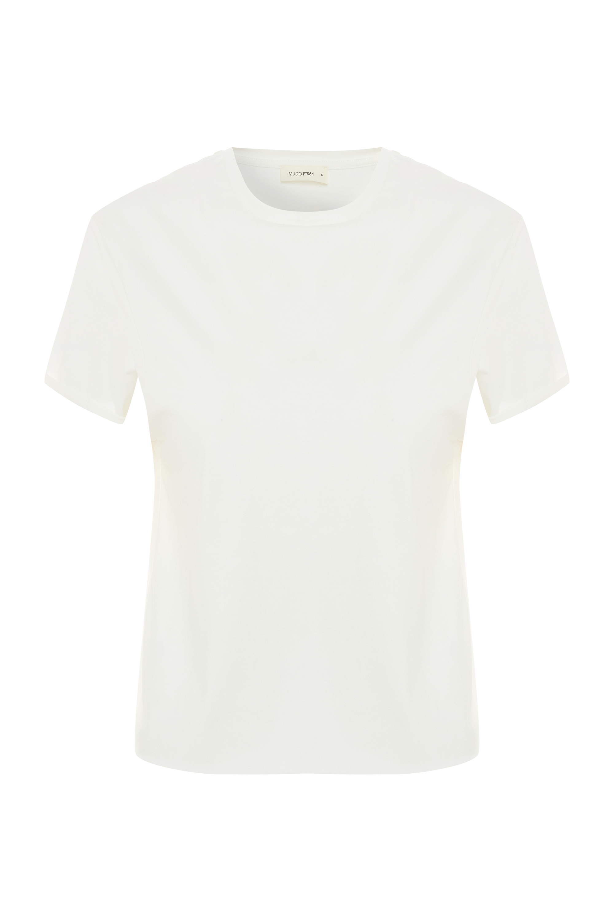 BİSİKLET YAKA KISA KOLLU T-SHIRT