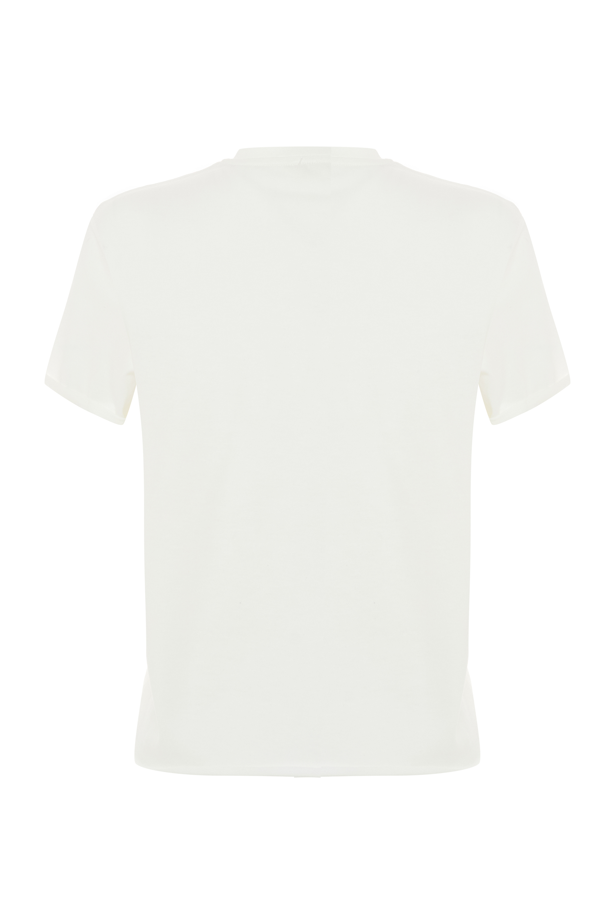 BİSİKLET YAKA KISA KOLLU T-SHIRT