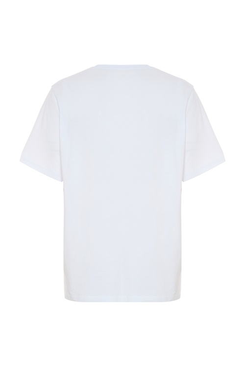  REGULAR FIT BİSİKLET YAKA T-SHIRT