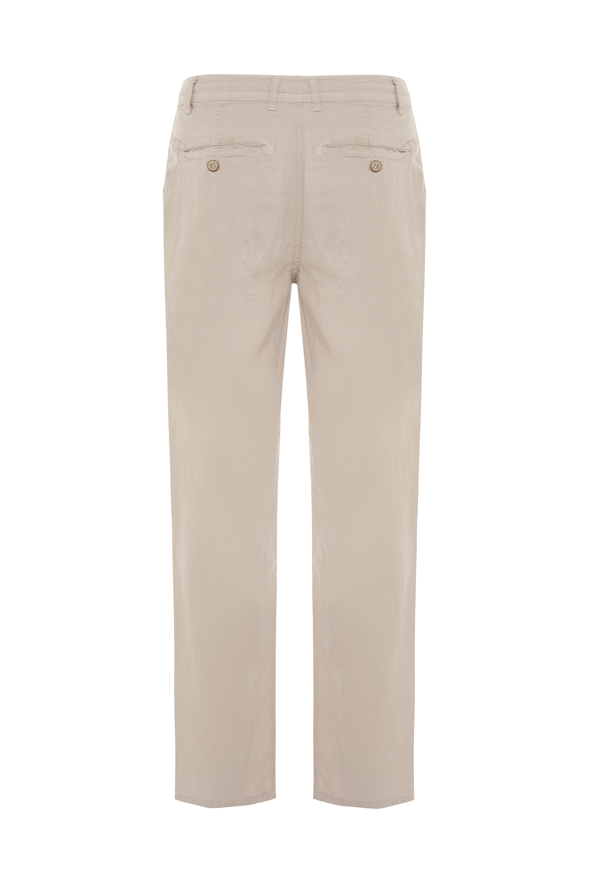 STRAIGHT FIT KETEN PANTOLON