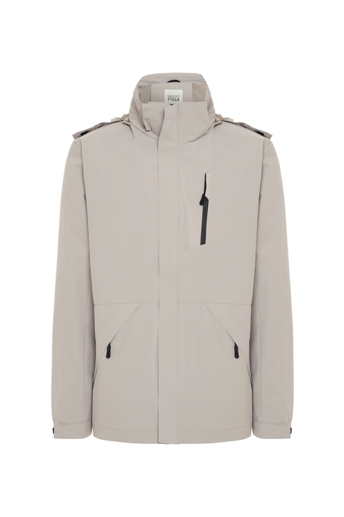  KAPÜŞONLU ÇOK CEPLİ YAĞMURLUK