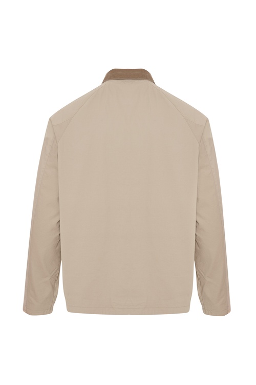  KAZAYAĞI DESENİ ASTARLI RENKLİ YAKA MONT CEKET