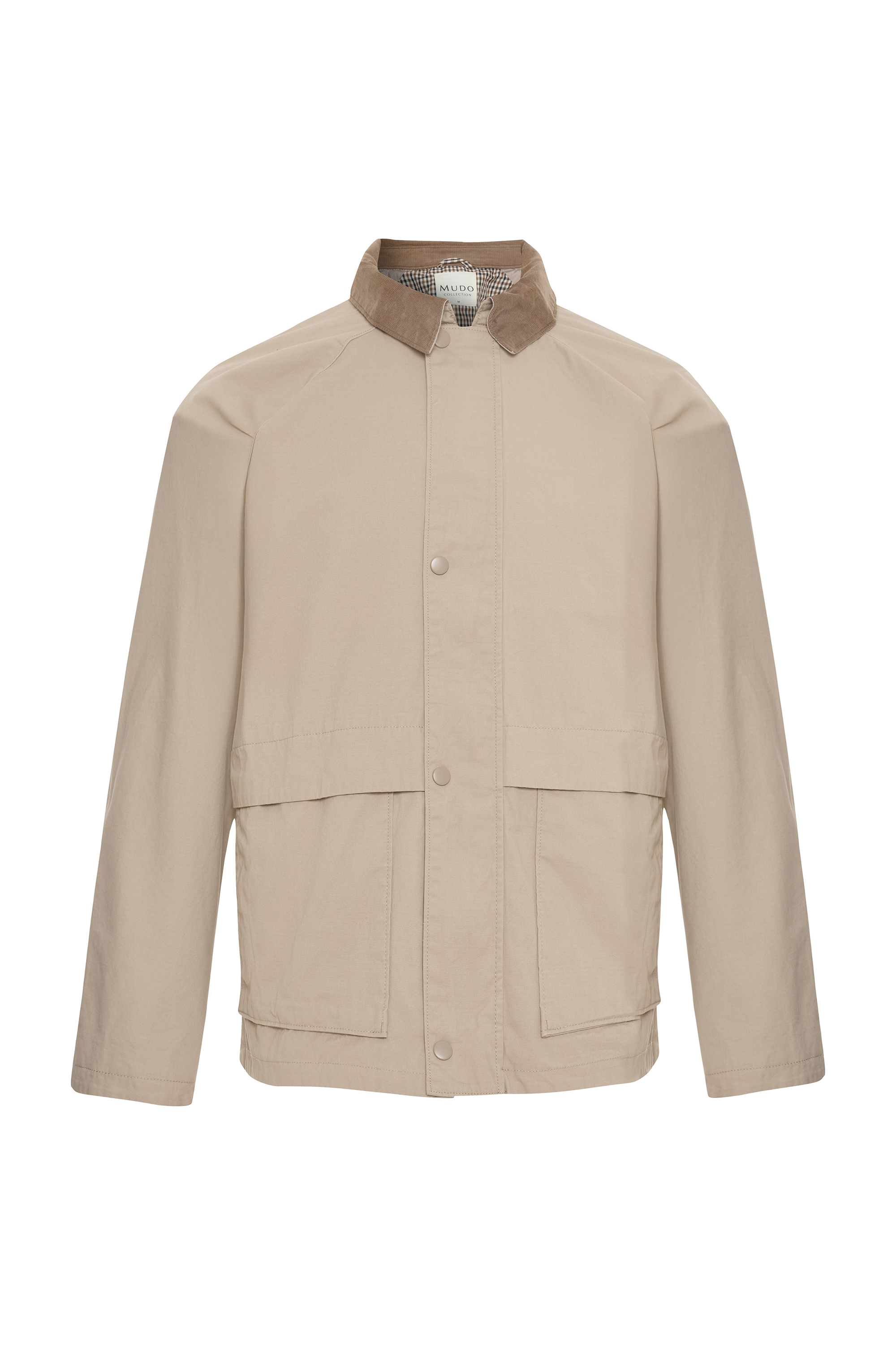 KAZAYAĞI DESENİ ASTARLI RENKLİ YAKA MONT CEKET