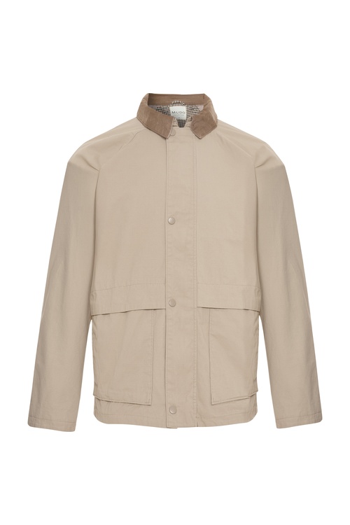  KAZAYAĞI DESENİ ASTARLI RENKLİ YAKA MONT CEKET