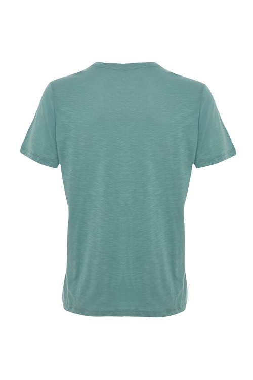  REGULAR FIT BİSİKLET YAKA T-SHIRT