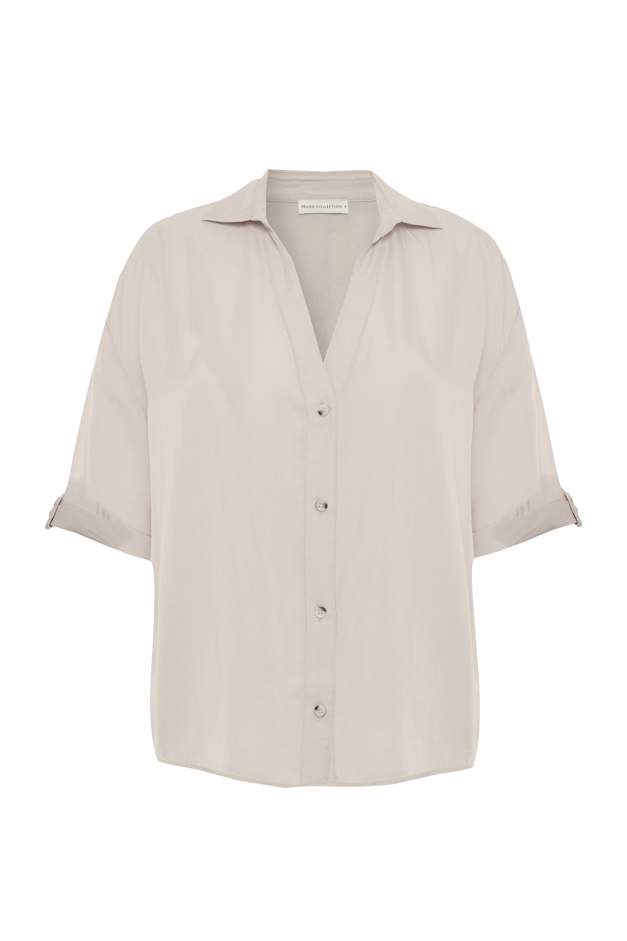 LİYOSEL KISA KOLLU GÖMLEK