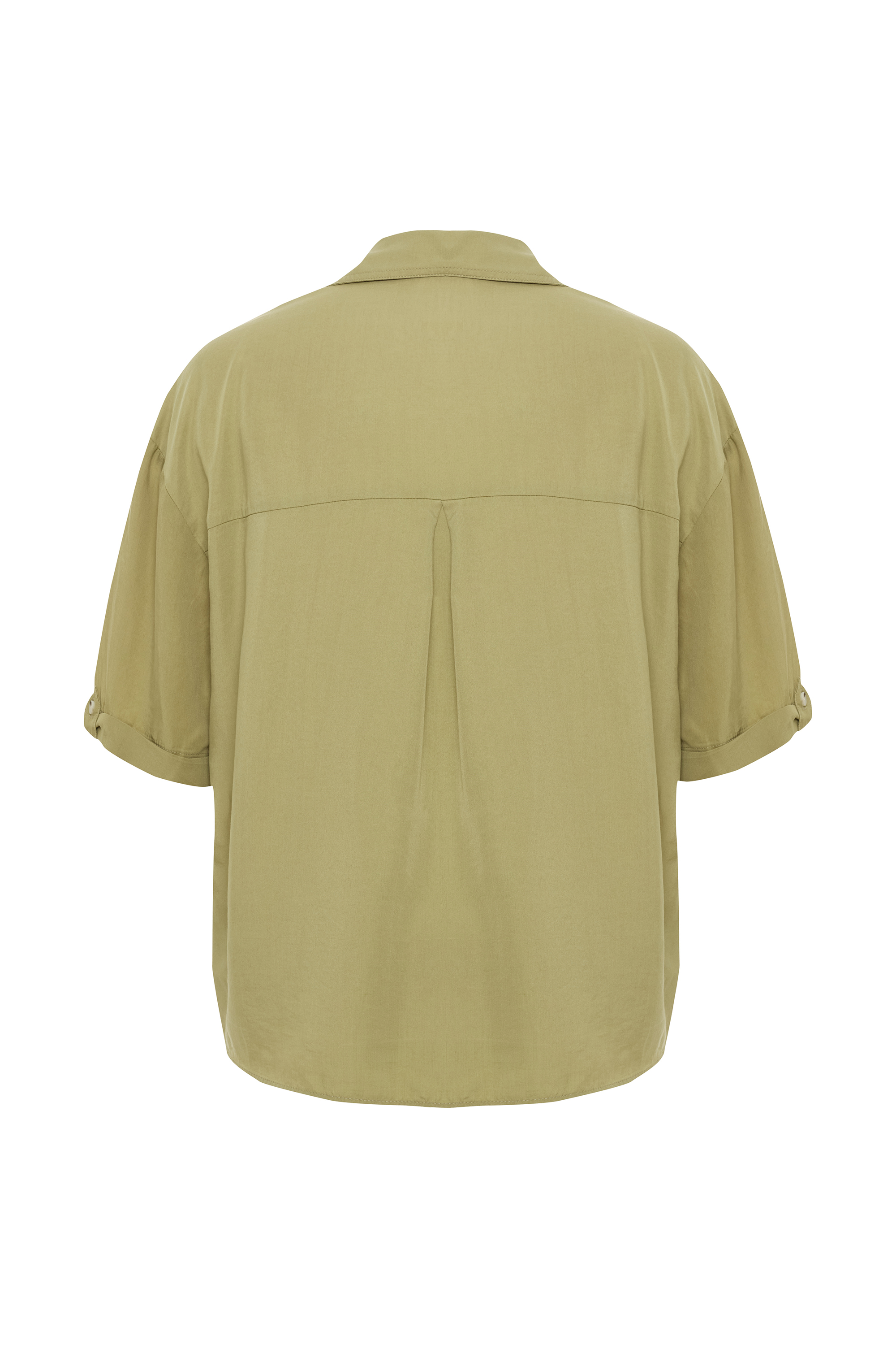 LİYOSEL KISA KOLLU GÖMLEK