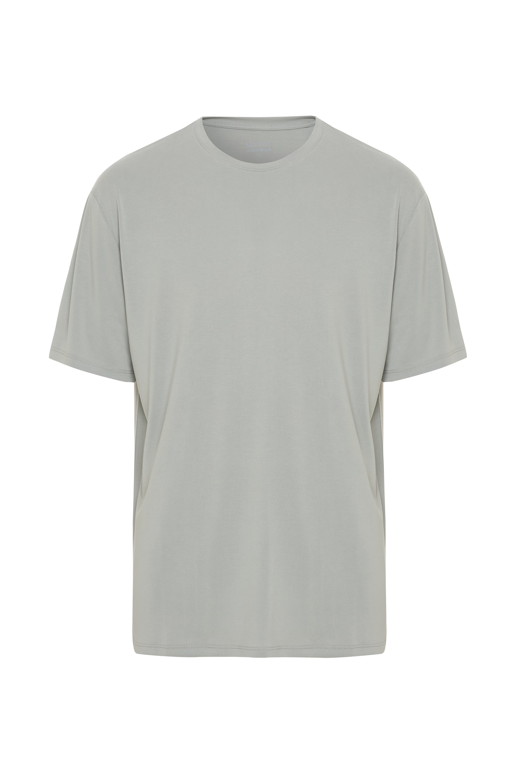 OVERSIZE MODAL BİSİKLET YAKA T-SHIRT