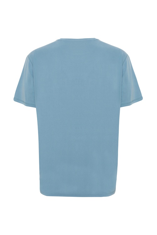  LOOSE FIT BİSİKLET YAKA MODAL T-SHIRT