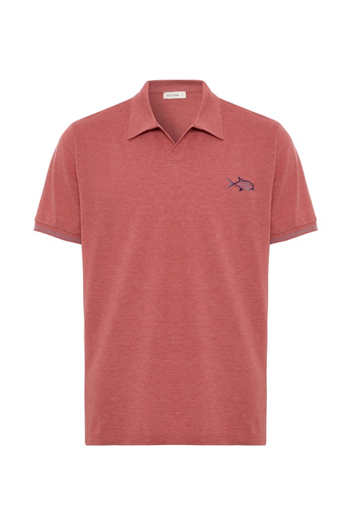  NAKIŞLI POLO YAKA T-SHIRT