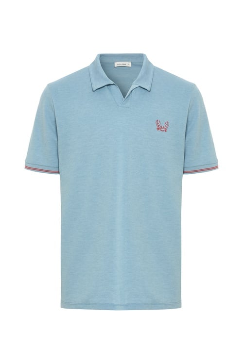  NAKIŞLI POLO YAKA T-SHIRT