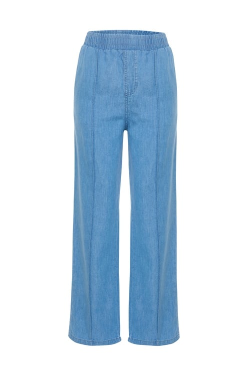  RELAX FIT BELİ LASTİKLİ PANTOLON