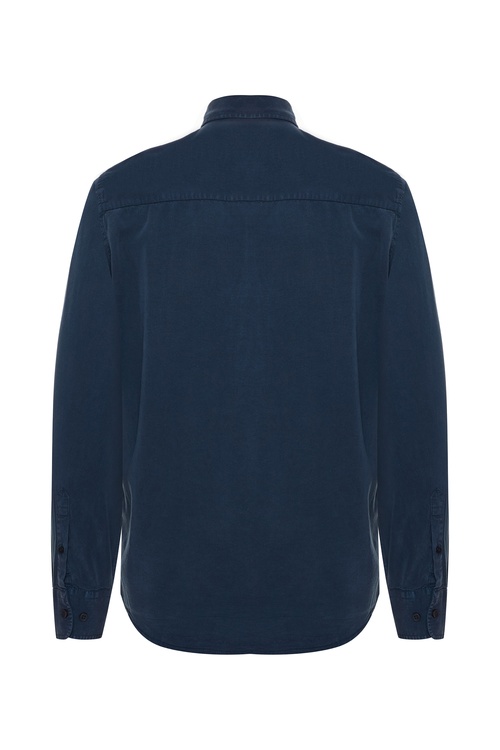  REGULAR FIT UZUN KOLLU TENSEL GÖMLEK