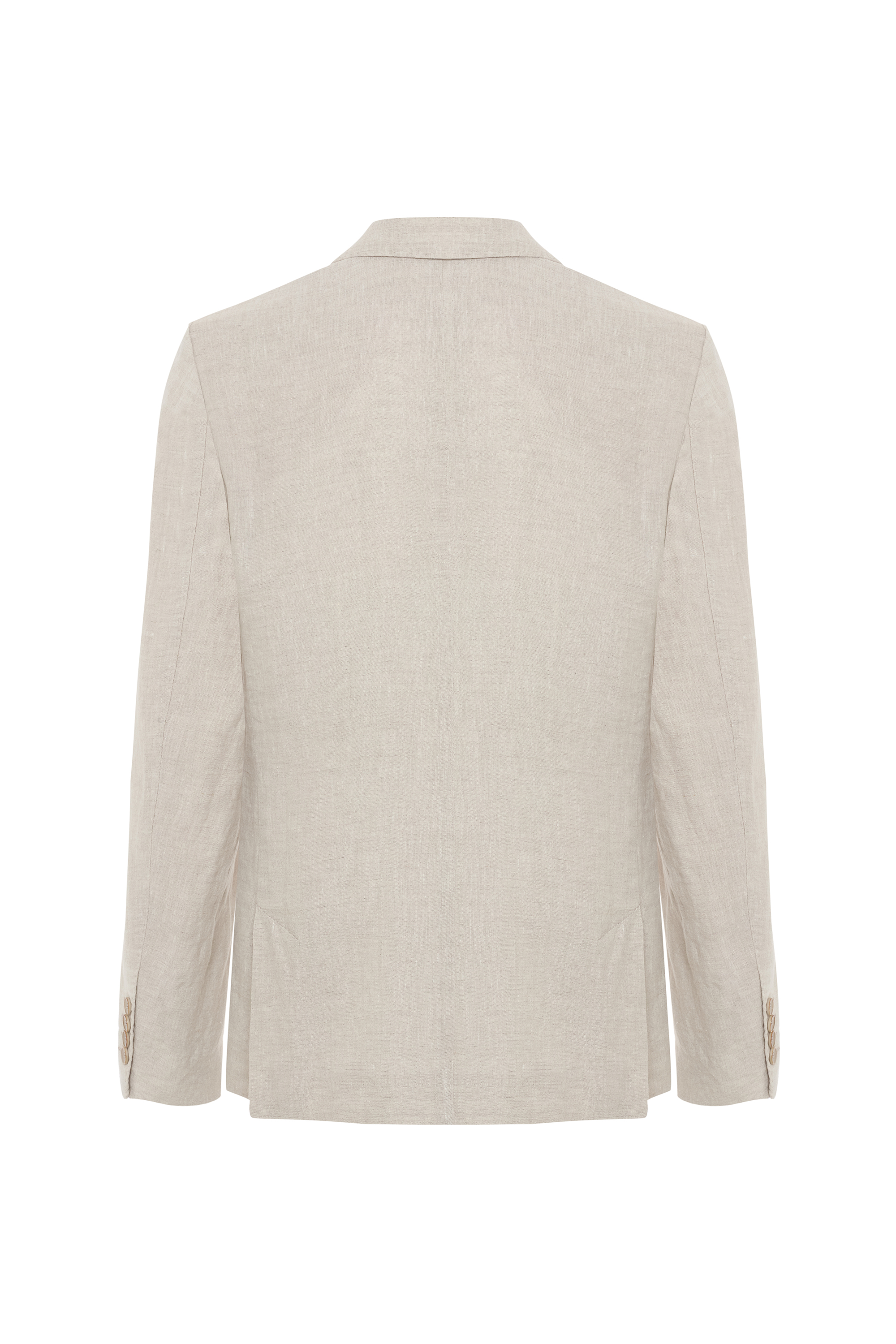 REGULAR FIT KETEN CEKET