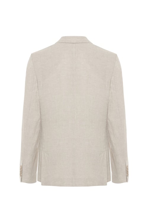  REGULAR FIT KETEN CEKET