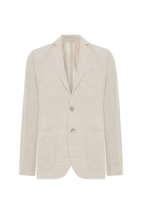  REGULAR FIT KETEN CEKET