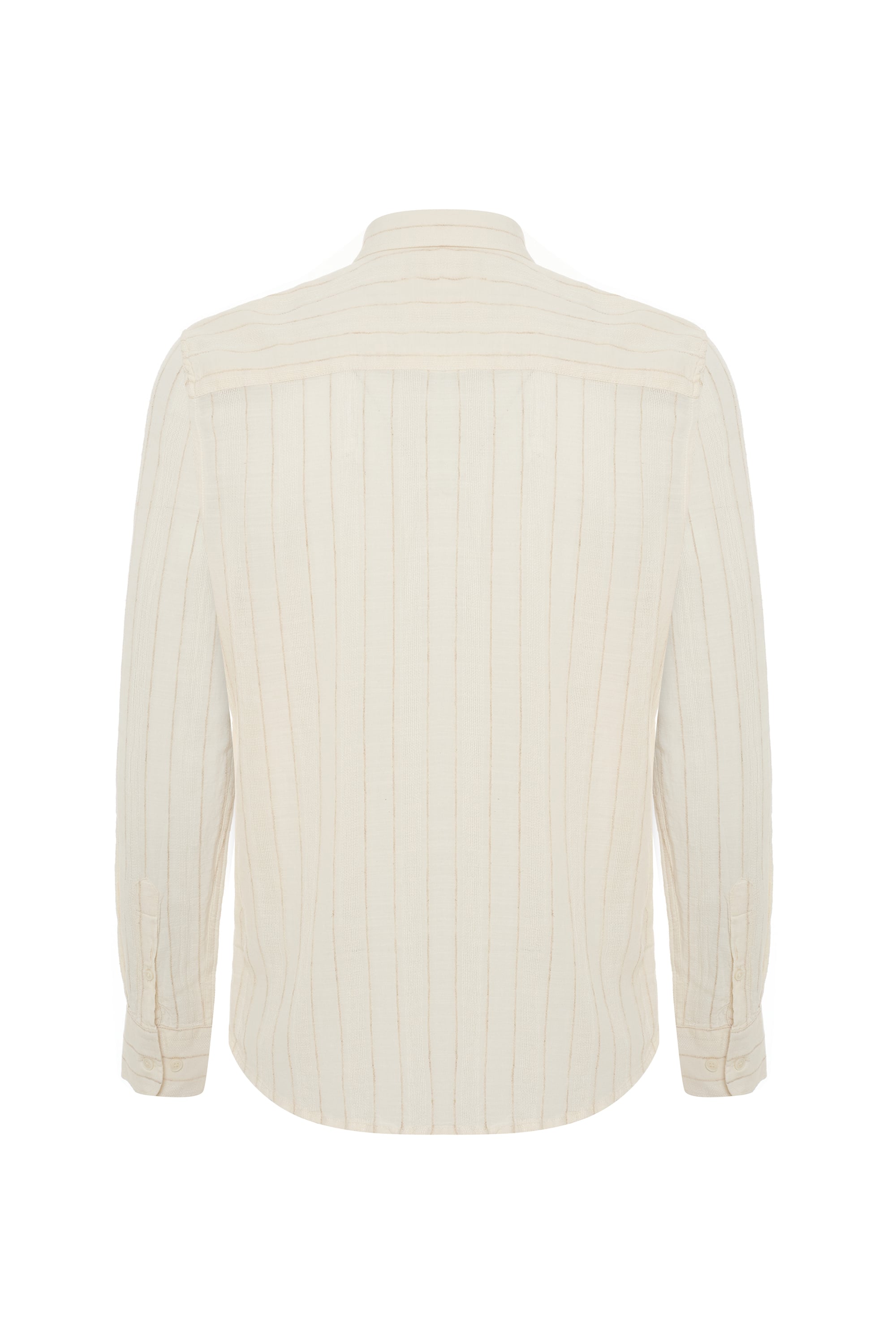 ÇİZGİLİ REGULAR FIT UZUN KOLLU GÖMLEK